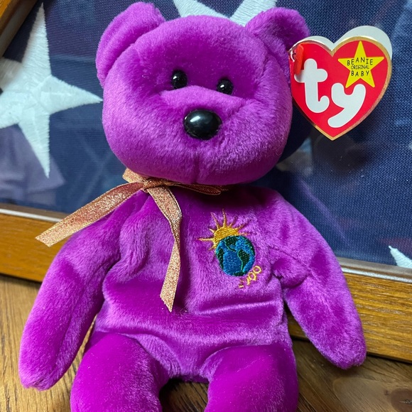 Rare & Retired Millennium Ty Beanie Baby Mint Condition with Errors - Picture 2 of 8